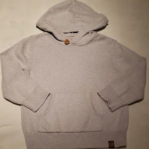 Boys Hooded Front Pocket Sweater